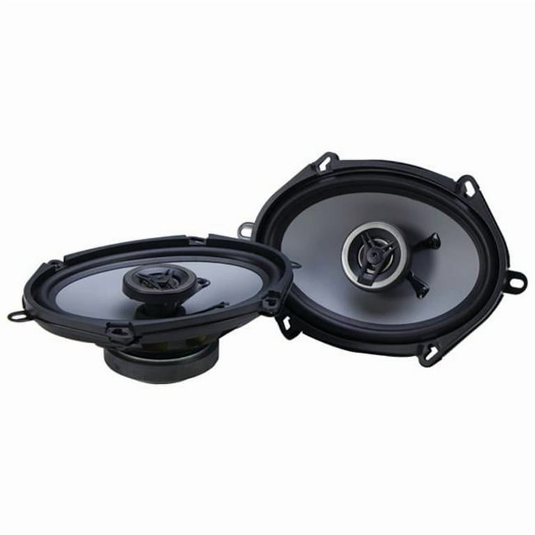 Crunch 250W 2 Way Coaxial Car Audio Speaker Pair, 5x7/6x8