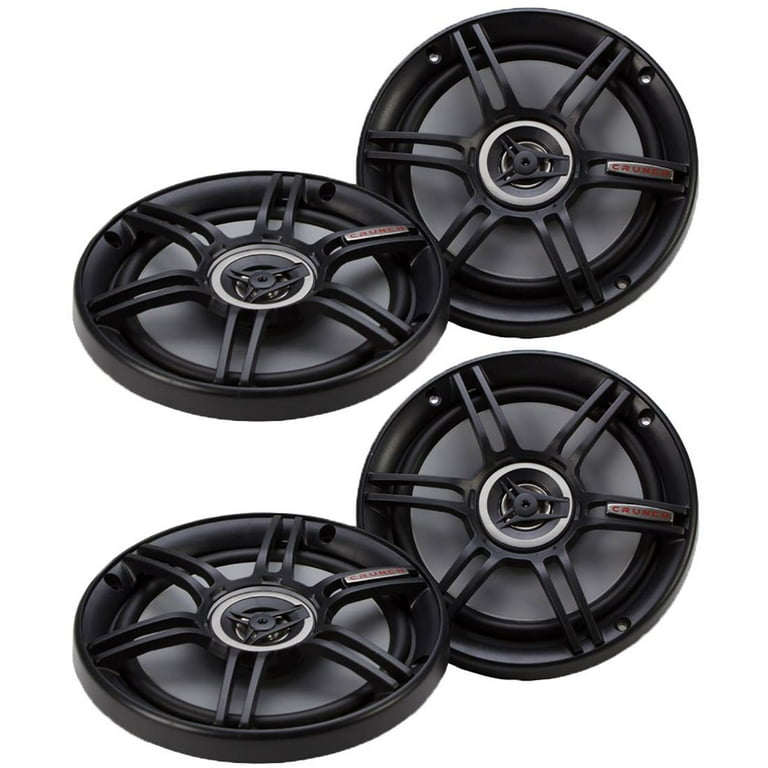 Crunch 300W 6.5-Inch Coaxial Car Audio CS Speakers, 4 Ohms