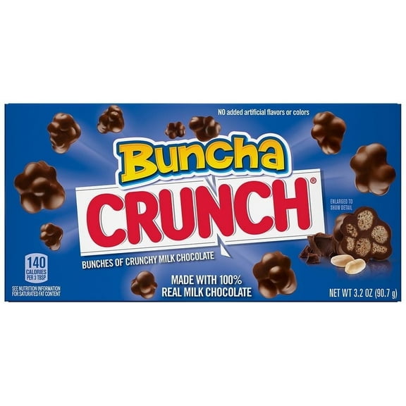 Crunch Buncha Crunch Theatre Box 3.2 oz Pack of 2