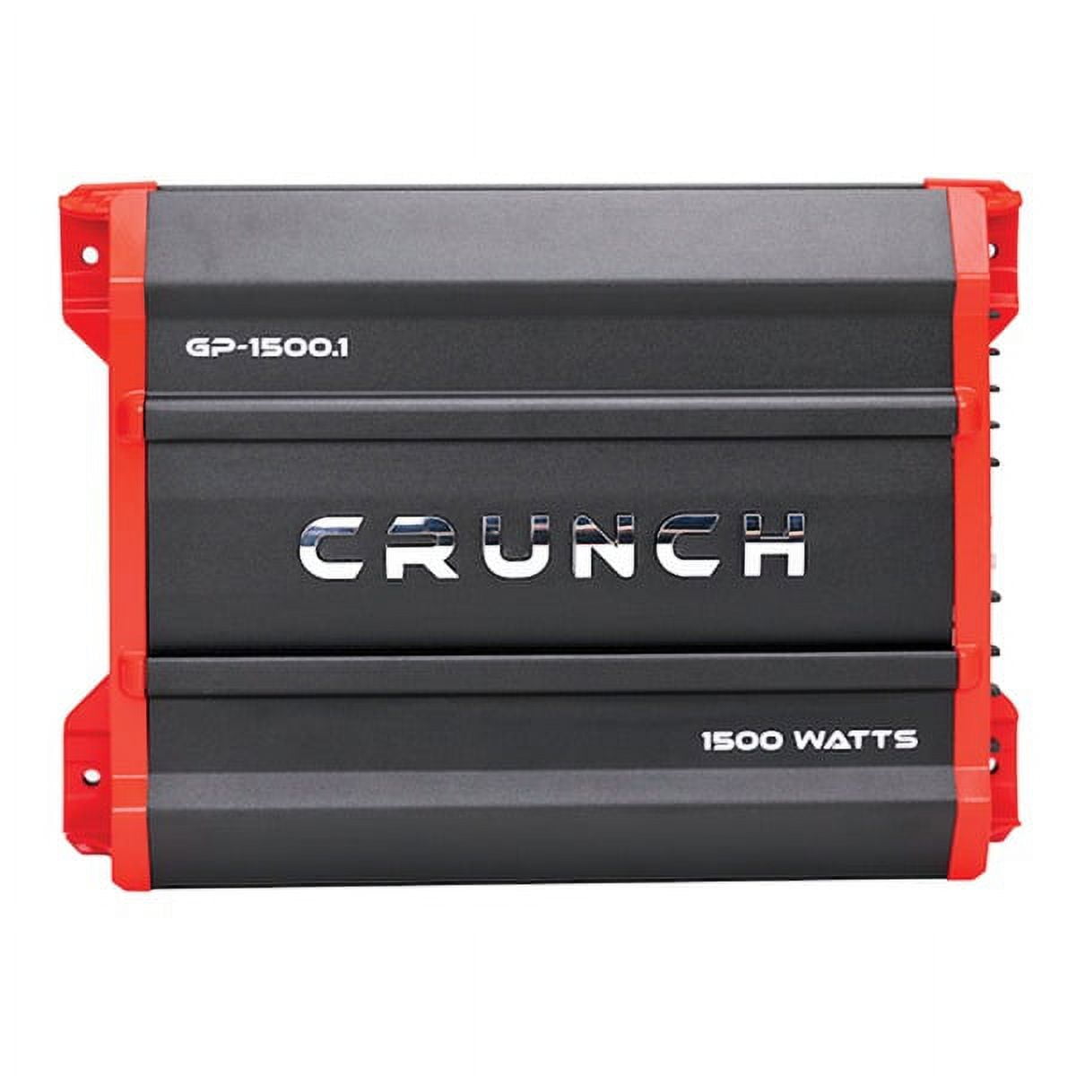 Crunch® Crunch Gp1500.1 Ground Pounder 1,500watt Monoblock Class Ab