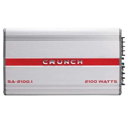 Crunch® Crunch Sa-2100.1 Smash Series 2,100-watt Monoblock Class Ab Amp