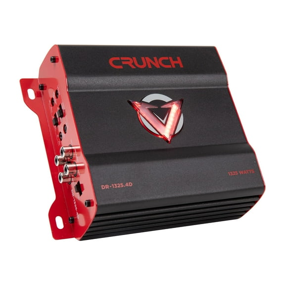 Crunch DR-1325.4D 1325 Watt 4-Channel Amplifier Class D Car Stereo Amp
