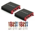 thumbnail image 1 of Crunch PX-1000.2 2 Channel 1000W Car Stereo Amplifier + Amp Wiring Kit (2 Pack), 1 of 12