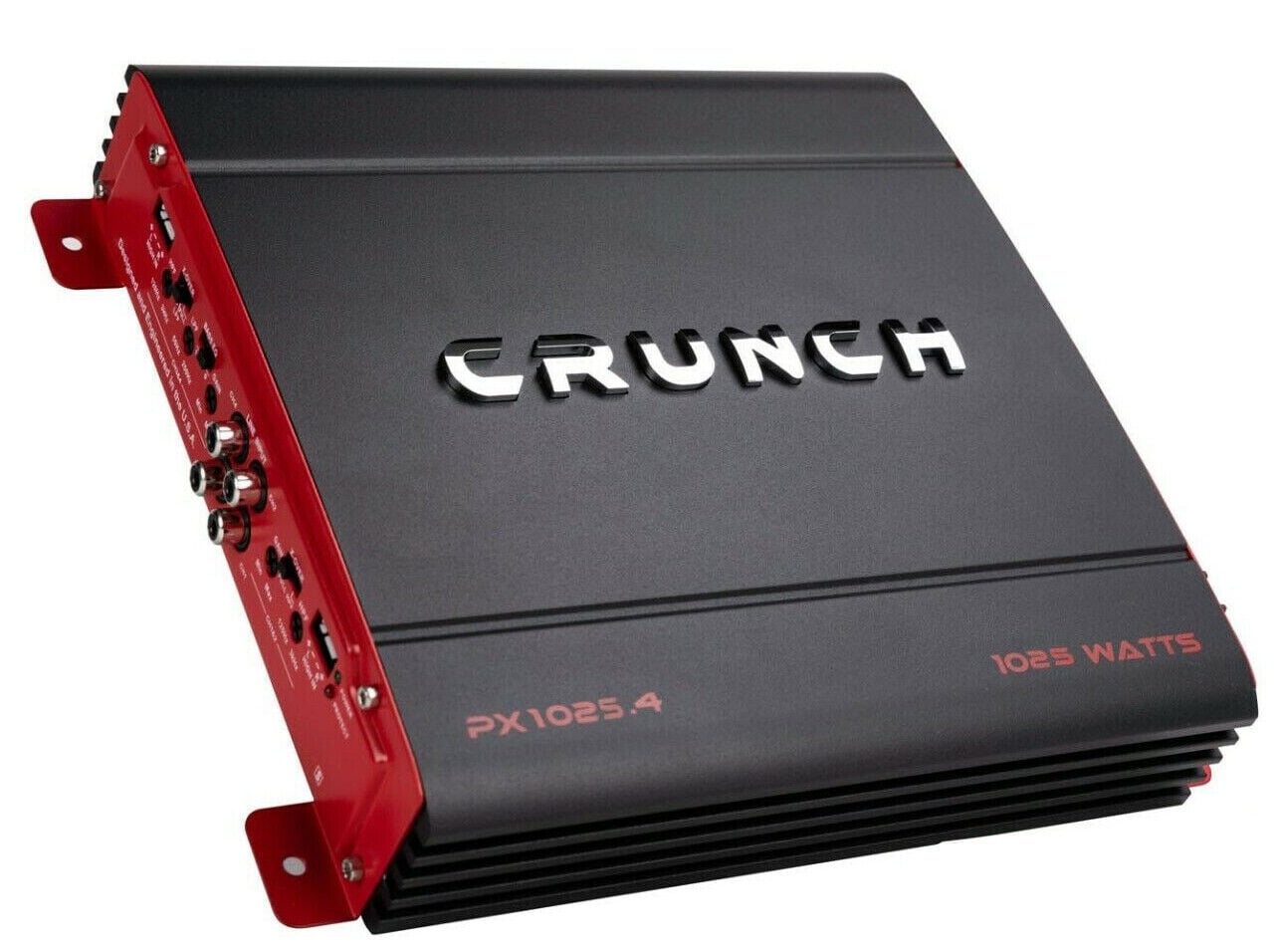 Crunch PX1000.4 4 Channel 1000 Watt Amp Car Stereo Amplifier Bundle