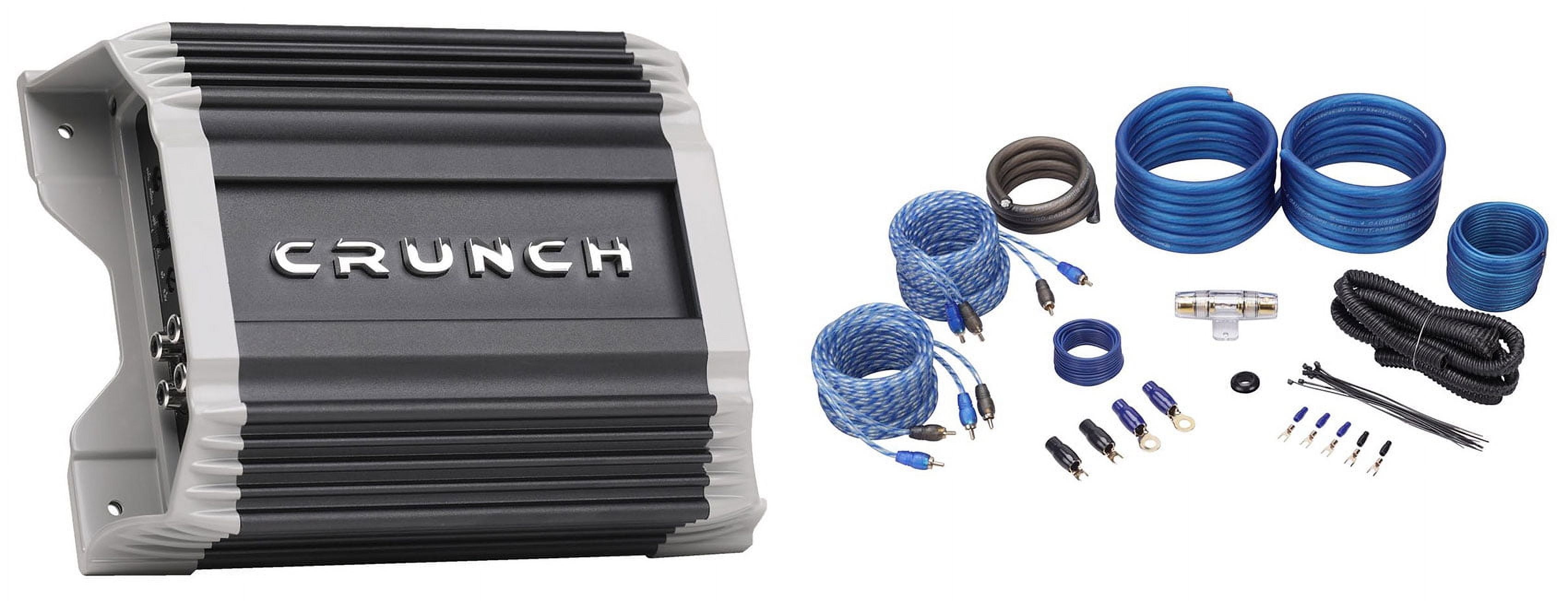 Crunch PZ22030.4D Compact 4 Channel 2000w Class D Car Amplifier+Amp