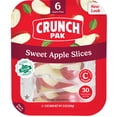 thumbnail image 1 of Crunch Pak Grab N Go! Sliced Apples in a Multi-Pack of 2 oz Individually Packaged Bags, 6 Pack, 1 of 5