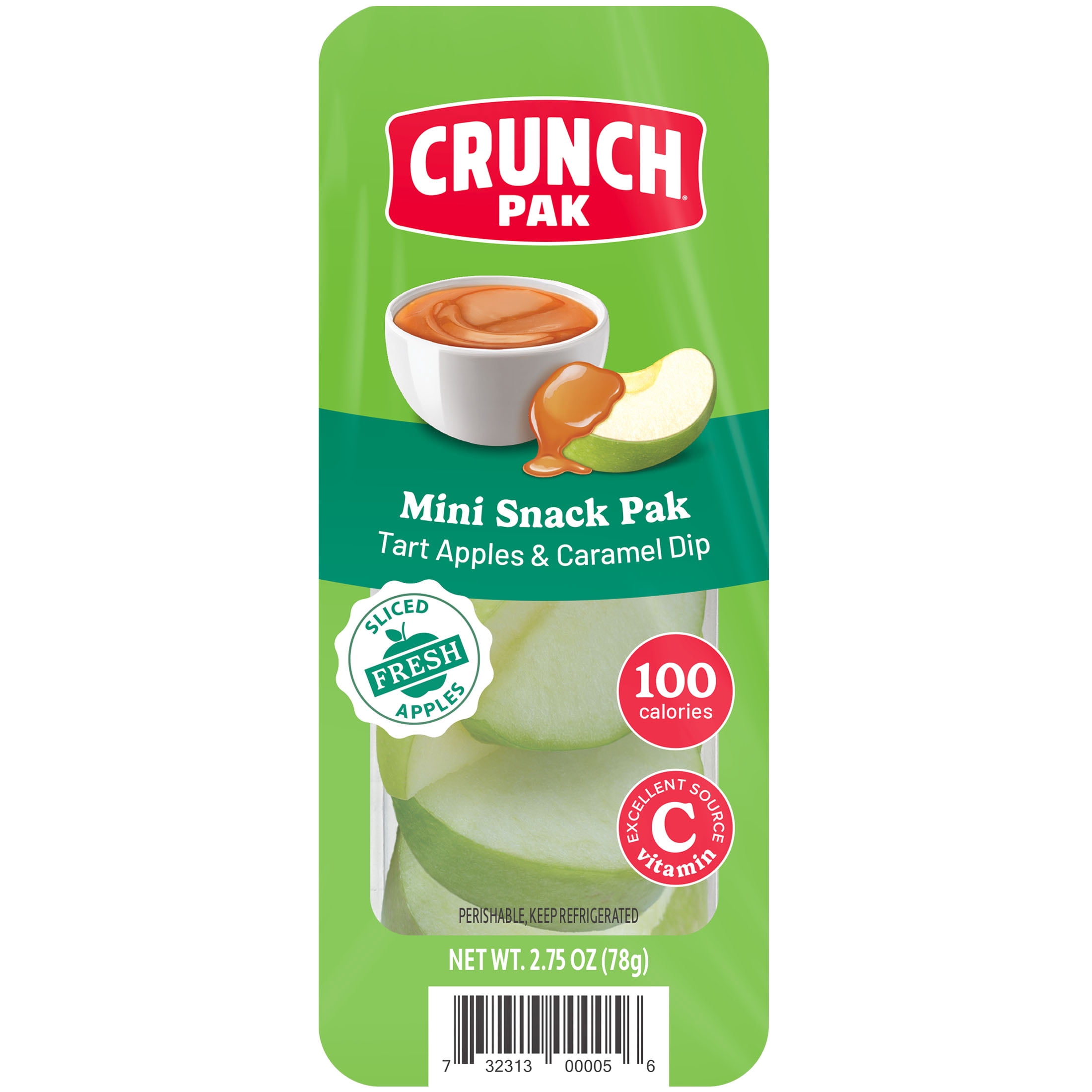 Crunch Pak Snack with Tart Sliced Apples and Caramel 2.75oz