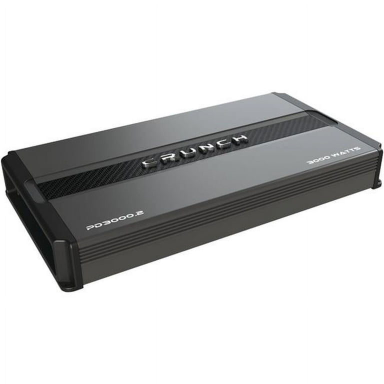 Crunch Pd 3000.2 Pro Power 3000w 2 Channel Car Amp - Walmart.com