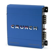 Crunch PowerDriveX 1000 Watt 2 Channel Exclusive Blue A/B Car Stereo Amplifier