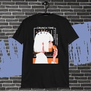 Crunch Time Anime Shirt   Cute Japanese Food Aesthetic Tee, Saku Saku Umai!   White Design Version   Otaku Streetwear