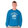 thumbnail image 1 of Crunch Time Taco Tuesday Funny Foodie Sweatshirt for Men or Women Brisco Brands M, 1 of 6