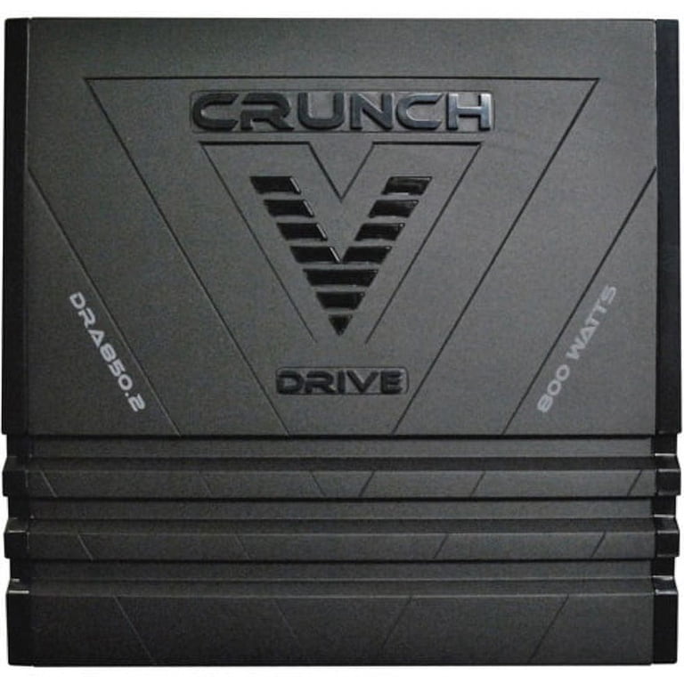 Crunch V-Drive DRA850.2 Car Amplifier - 800 W PMPO - 2 Channel