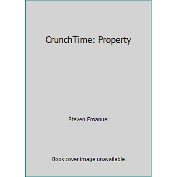 Pre-Owned Crunchtime: Property (Paperback) 0735540098 9780735540095