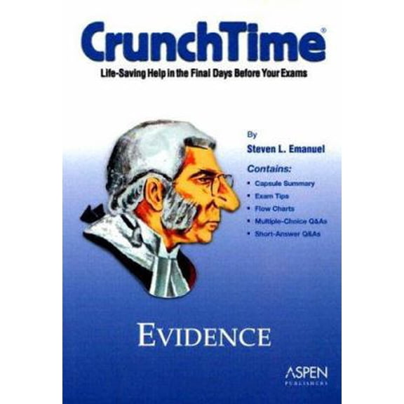 Pre-Owned CrunchTime: Evidence (Paperback) 0735540039 9780735540033