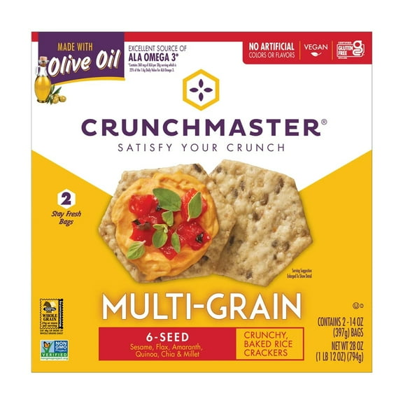 Crunchmaster 6 Seed with Olive Oil