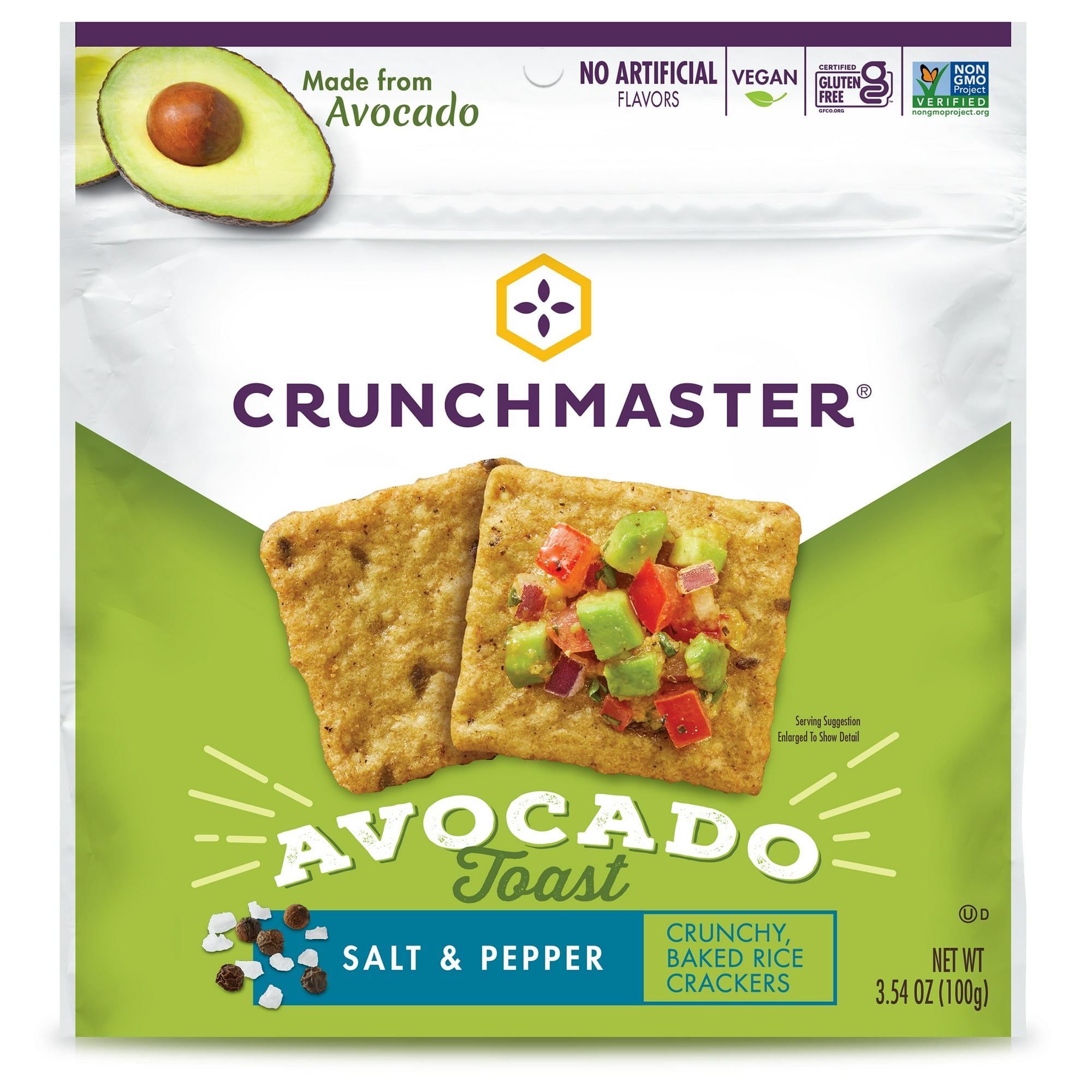 Avocado Toast- Salt & Pepper Avocado Toast- Salt & Pepper