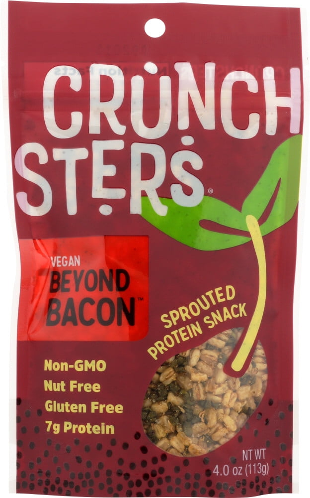 Crunchsters Beyond Bacon Sprouted Protein Snack, 4 Oz