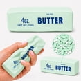 thumbnail image 1 of Crunchy Butter Squishy, Soft Squeeze Sensory Fidget Toy with Crunchy ASMR Texture, Butter Stick Stress Relief Toy, Fun Novelty Gift for Kids Teens and Adults(Blue), 1 of 9