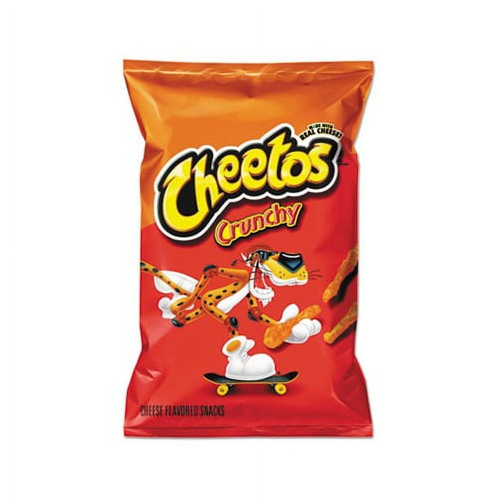 Cheetos 44366 Crunchy Cheese Flavored Snacks, 2 Oz Bag, 64/Carton