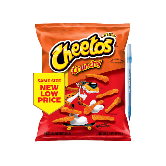Crunchy Cheese Flavored Snacks 8.5 oz