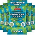 Crunchy Dry Roasted Edamame OIF8 Beans Snack by Zest Delites (Sea Salt