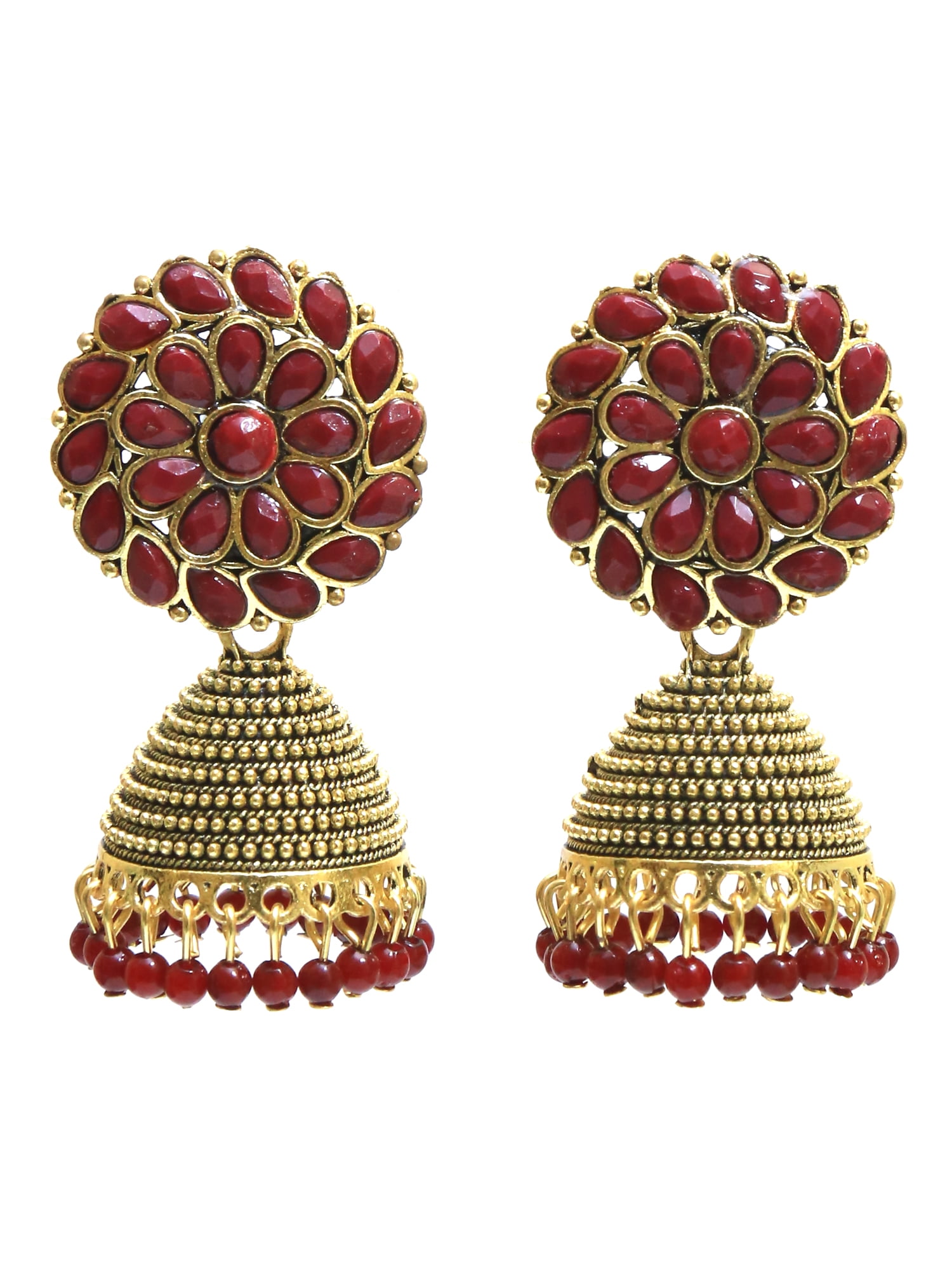 Handmade Beaded | Earrings| Haldi Mehndi Jewellery Sets