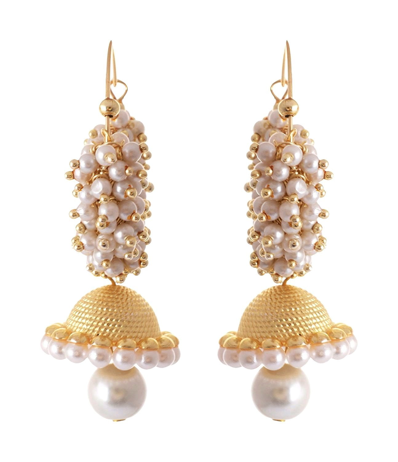 Crunchy Fashion Multicolor Metal Dangle & Drop Earrings f...  http://www.amazon.in/dp/B071RY4TZJ/ref… | Bohemian earrings, New fashion  earrings, Beaded drop earrings