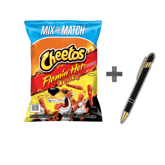 Crunchy Flamin' Hot Cheese Snacks, 17.37 oz.