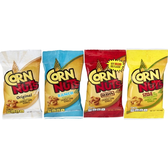 Crunchy Kernels Snack Box Individual Packs Snacks For Adults Original Ranch Bbq Chil... Variety Pack
