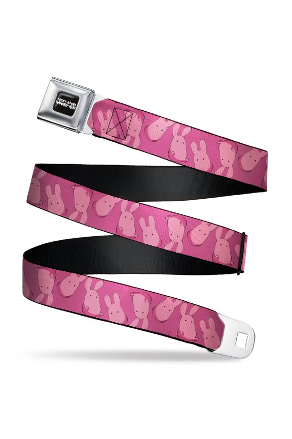 Crunchyroll Belt, Seatbelt Buckle Belt, Toilet-Bound Hanako-Kun Mokke Flip Poses Pinks, 30 to 44 Inches