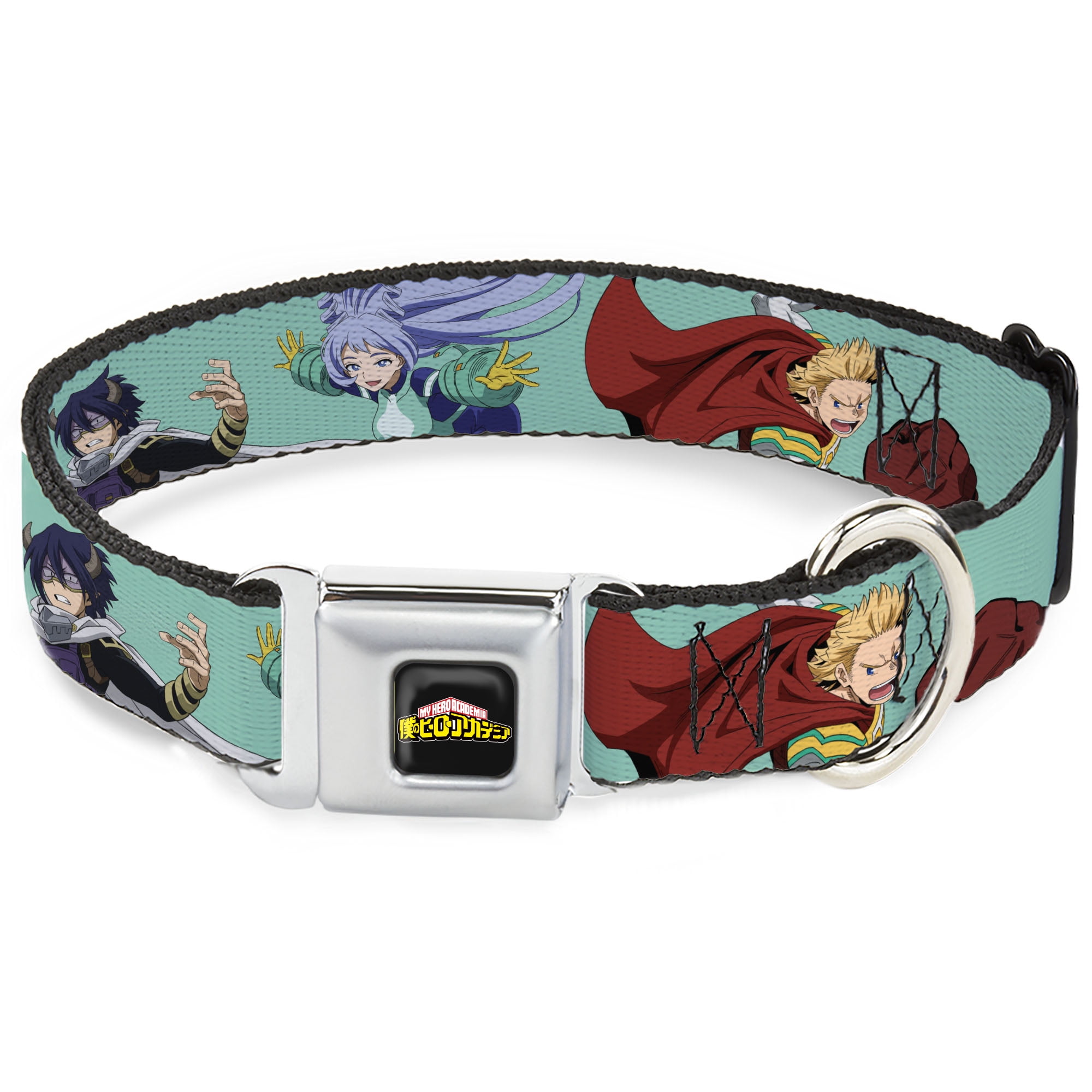 Crunchyroll Pet Collar, Dog Collar Metal Seatbelt Buckle, My Hero