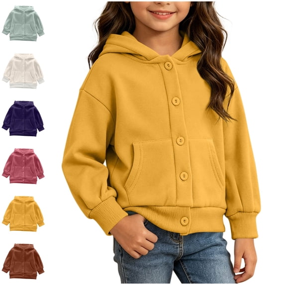 Crunowin Boys And Girls Hooded Sweatshirt, Drop Shoulder Lightweight Spring Fall Casual Tops Wine 1-2 T