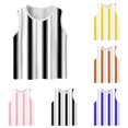 thumbnail image 1 of Crunowin Boys And Girls Summer Tank Tops Striped Sleeveless Breathable Round Neck Casual Top Yellow Size 12, 1 of 7