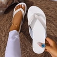 thumbnail image 1 of Crunowin Women's Round Toe Sandals, Fish Mouth Design Casual Style Spring/Summer Everyday Comfortable Sandals White, 1 of 9
