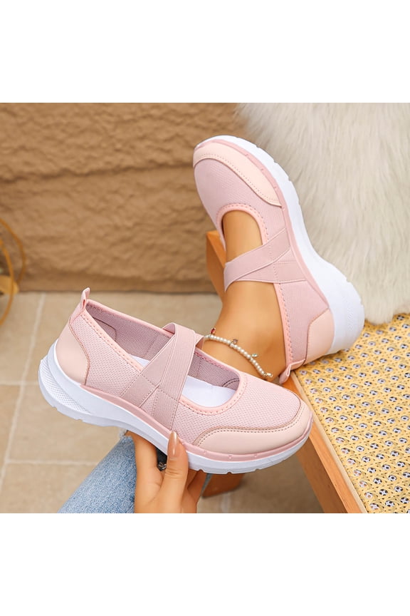 Women's Wedge Heel Shoes, 0 Pink