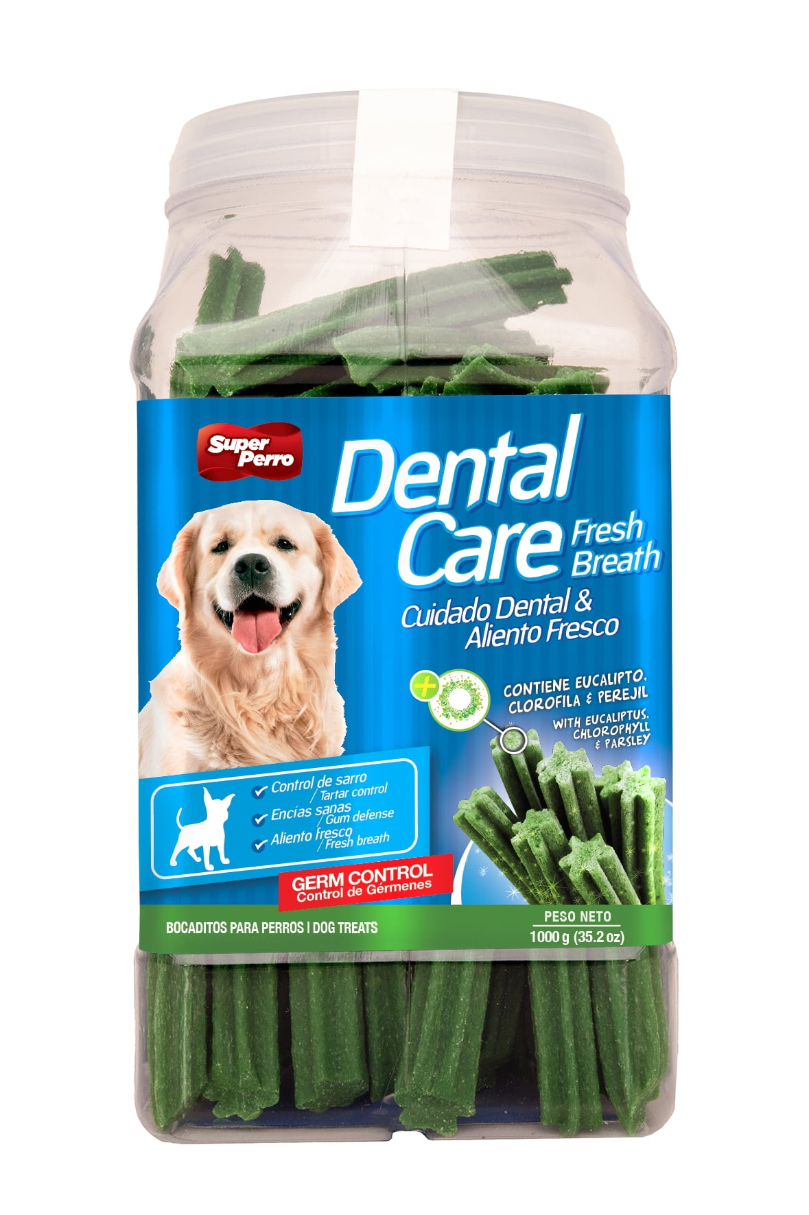 Crupis Dog Dental Care, Tartar Control, Daily Treats for Fresh Breath