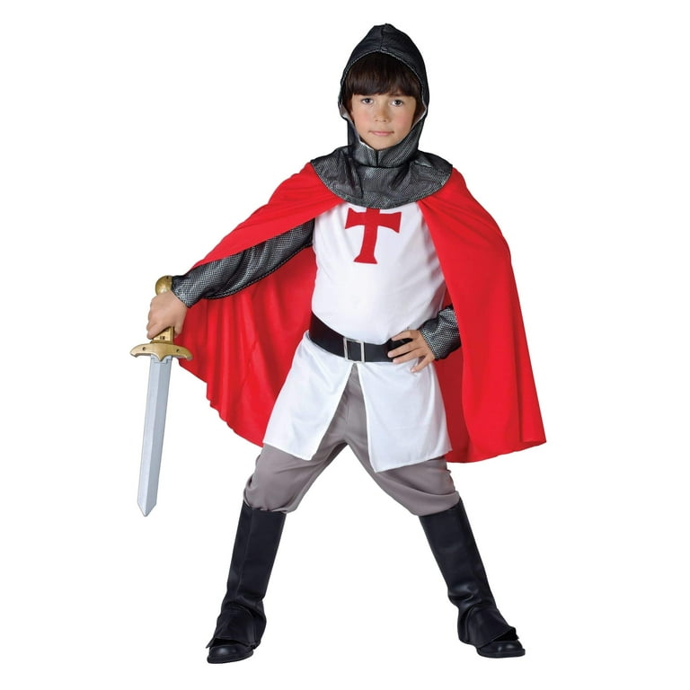 Crusader Boy Childrens Costume Crusader Boy Childrens Costume