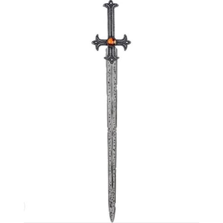 Crusader Sword - Plastic - 23" - King Arthur - Costume Accessory Prop