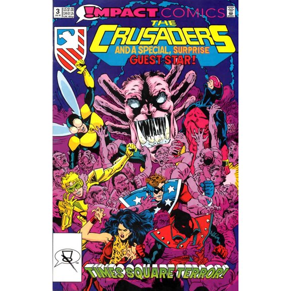 Crusaders, The #3 VF ; Impact Comic Book