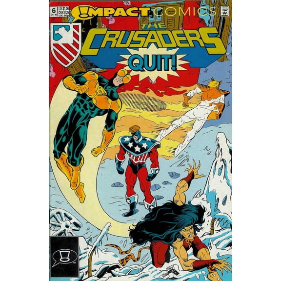 Crusaders, The #6 VF ; Impact Comic Book