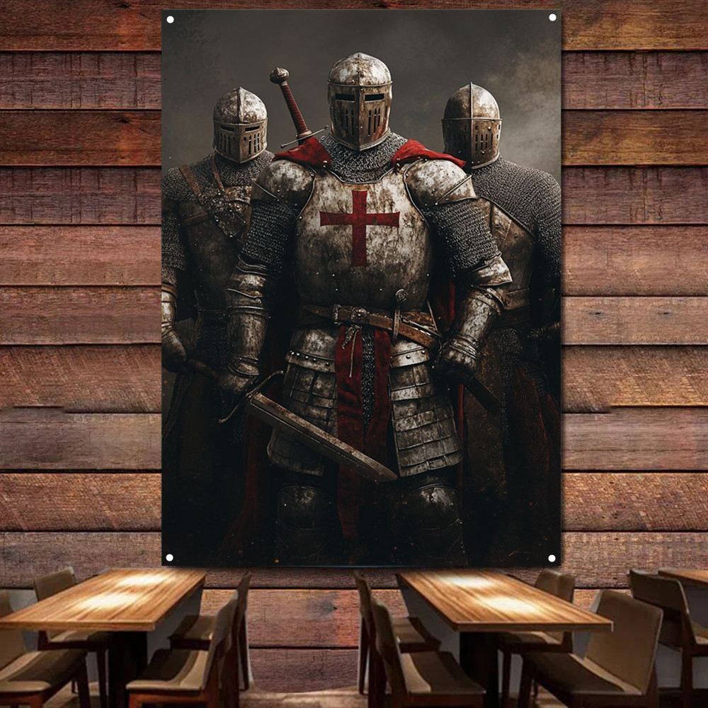 The Crusades Art Tapestry Posters and Prints Wall Painting Knights ...