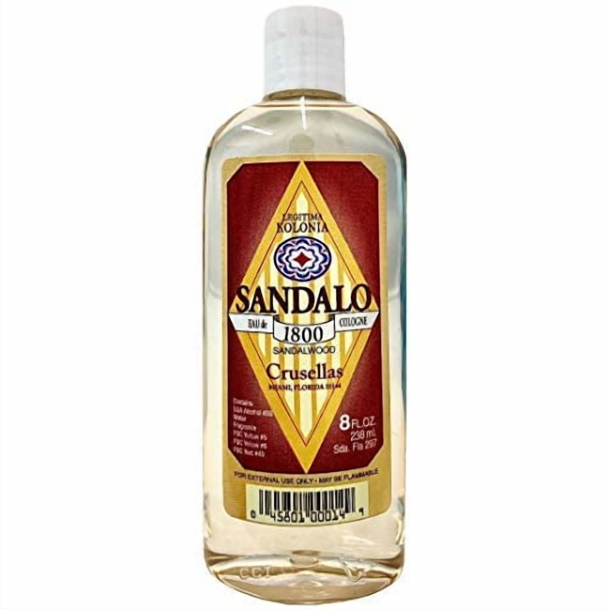 INSHE MIAMI Crusellas Kolonia 1800 Sandalo Cologne, Sandalwood, 8