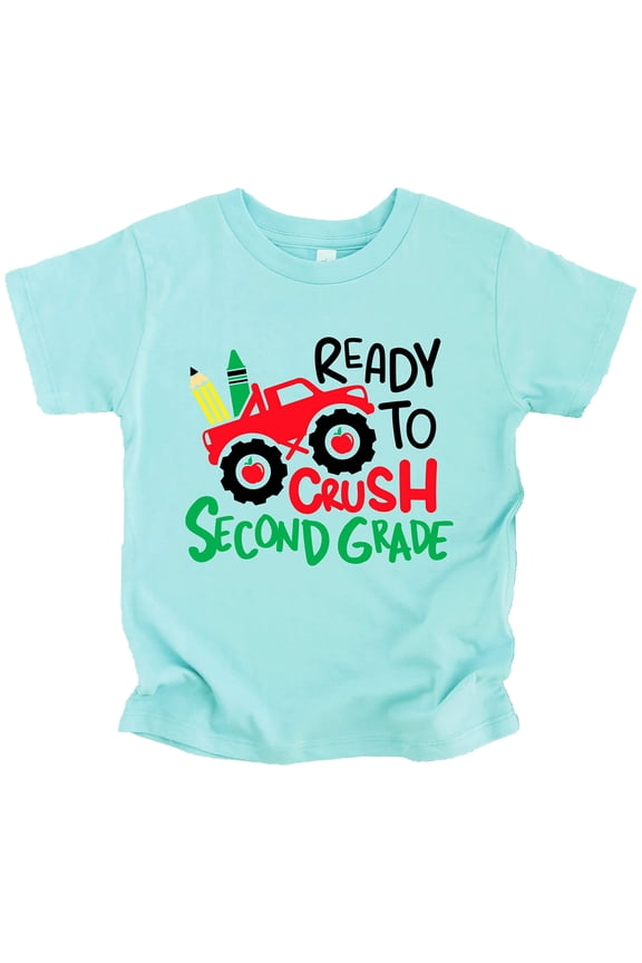 Crush 2nd Grade First Day of School Gift Back to School Chill Shirt 5/6