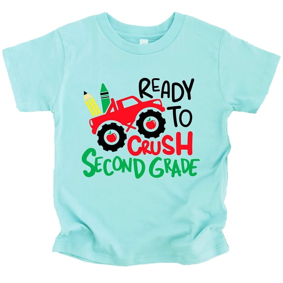 Crush 2nd Grade First Day of School Gift Back to School Chill Shirt Youth Small