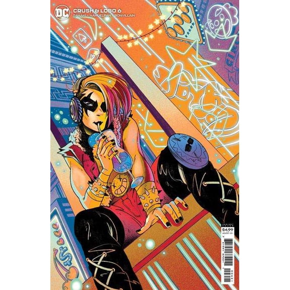 Crush And Lobo #6A VF ; DC Comic Book