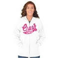 thumbnail image 1 of Crush Brest Cancer BCA Warrior Zip Hoodie Sweatshirt Women Brisco Brands S, 1 of 6