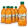 thumbnail image 1 of Crush Caffeine Free Orange Soda Pop, 16 fl oz, 6 Pack Bottles, 1 of 8