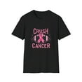 thumbnail image 1 of Crush Cancer Football Awareness Support  T-Shirt, 1 of 4