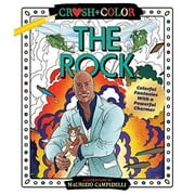 Crush + Color Celebrity Coloring Book - Dwayne "The Rock" Johnson