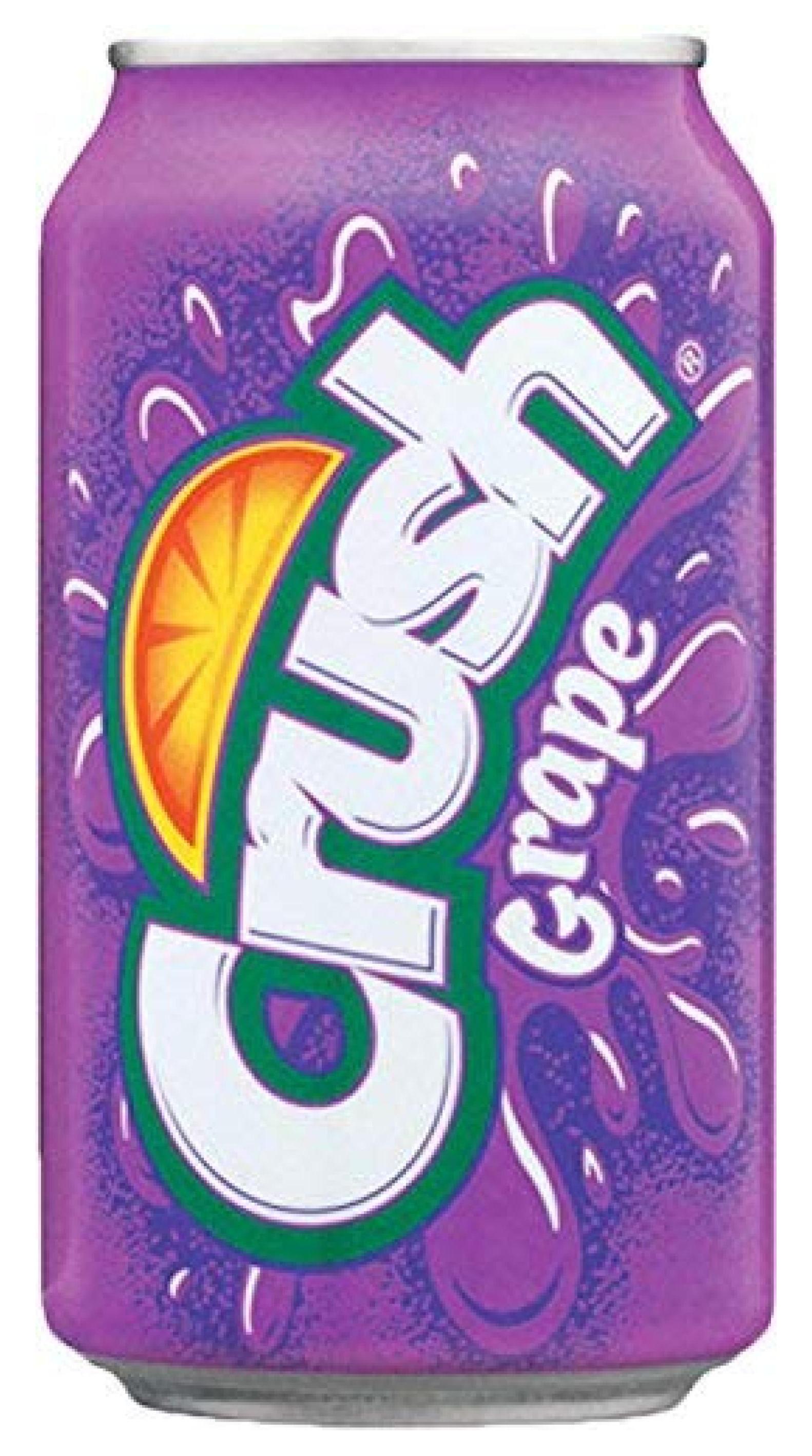Crush Grape Soda, 12 Fl Oz Cans, 12 Pack